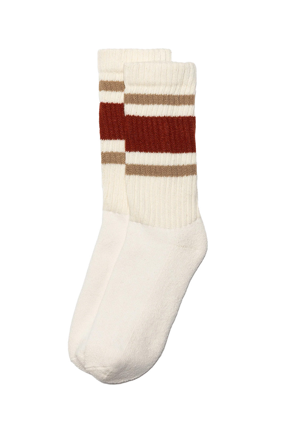 american trench retro stripe rust sandstone