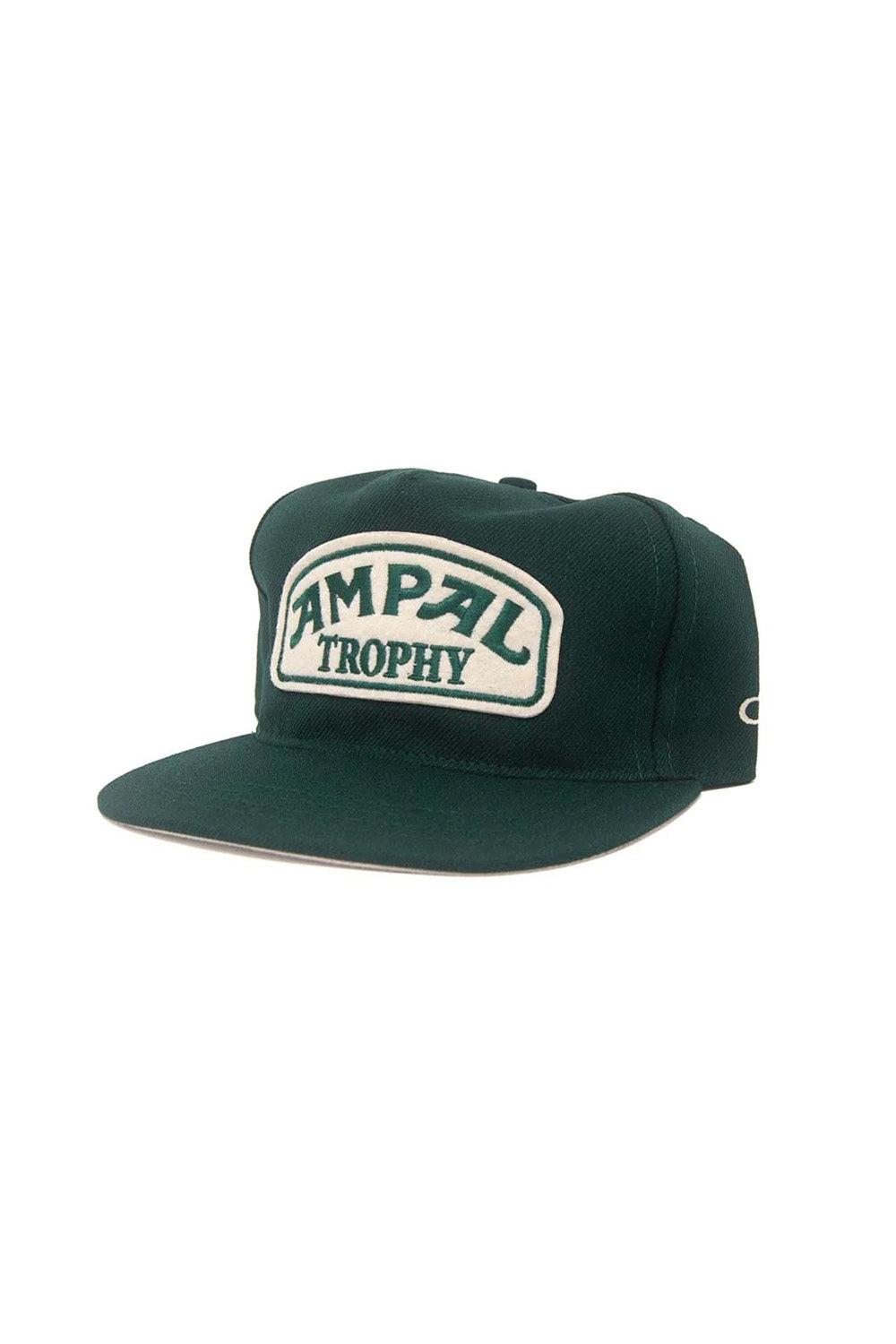 The Ampal Creative - Trophy II Snapback - Dark Green - Profile View