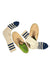 ampal creative heather stripes socks cream navy lifestyle