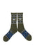 ampal creative heather thunderbird socks olive