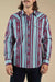 Sendero - Wyatt Pearl Snap Serape Shirt - Tacoma - Front