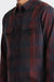 Roark Revival Diablo LS Flannel in Sangria — Detail-1 view