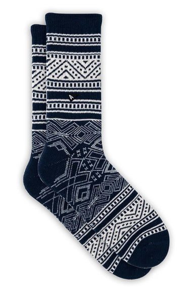 arvin goods crew sock navy nordic