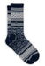 arvin goods crew sock navy nordic