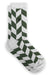 arvin goods crew sock olivine herringbone