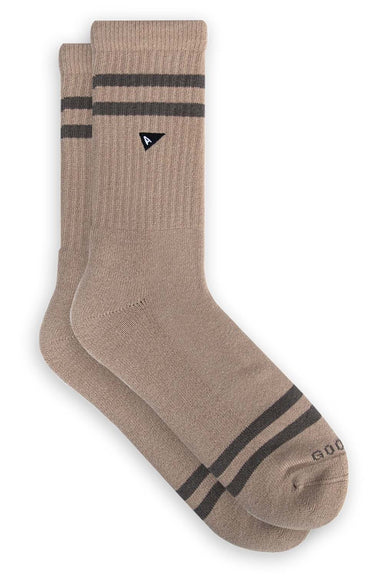 arvin goods crew sock stripe cereal cafe