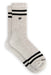 arvin goods crew sock stripe sugar black