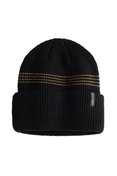 Autumn - Select Mini Stripe Beanie - Black