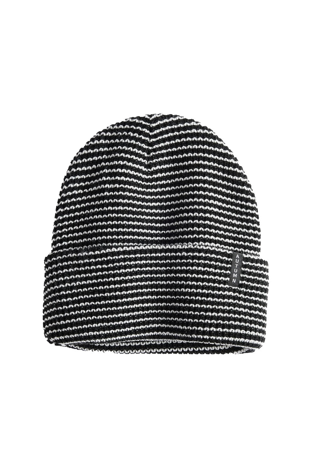 autumn select stripe beanie black