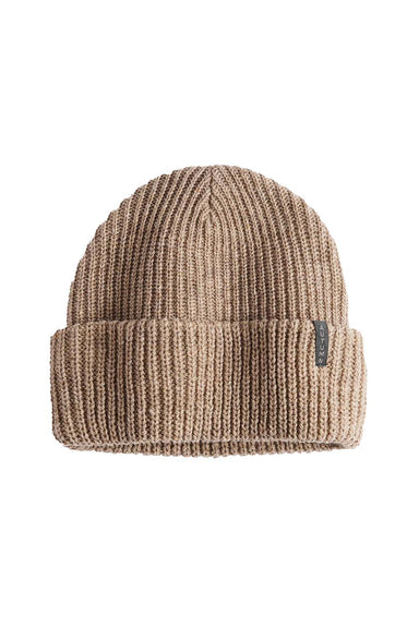 autumn wool ribbed knit lt brown