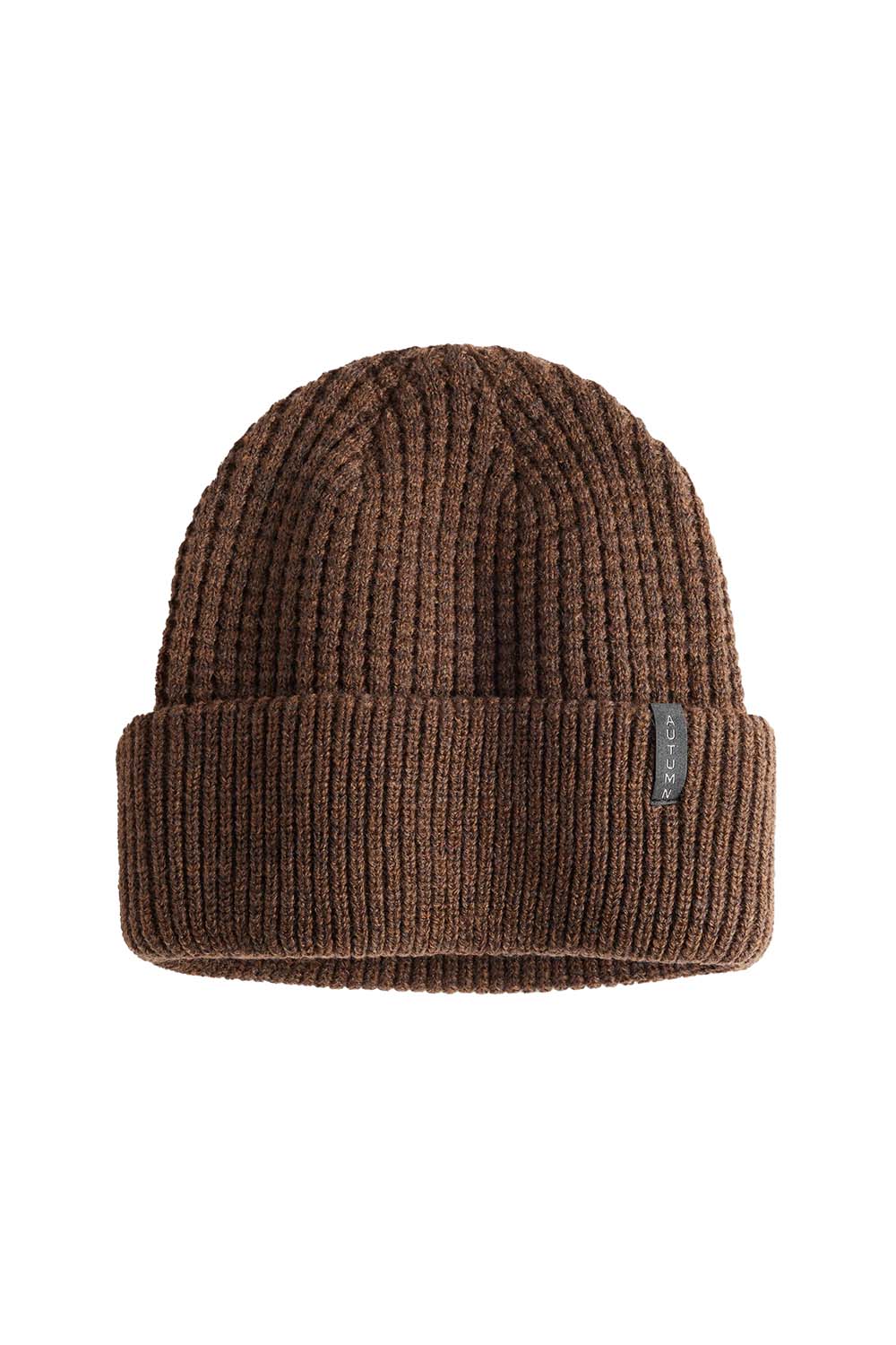 autumn wool thermal knit brown