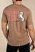 Sendero - Cowboy Pro Shop Tee - Light Brown - Back
