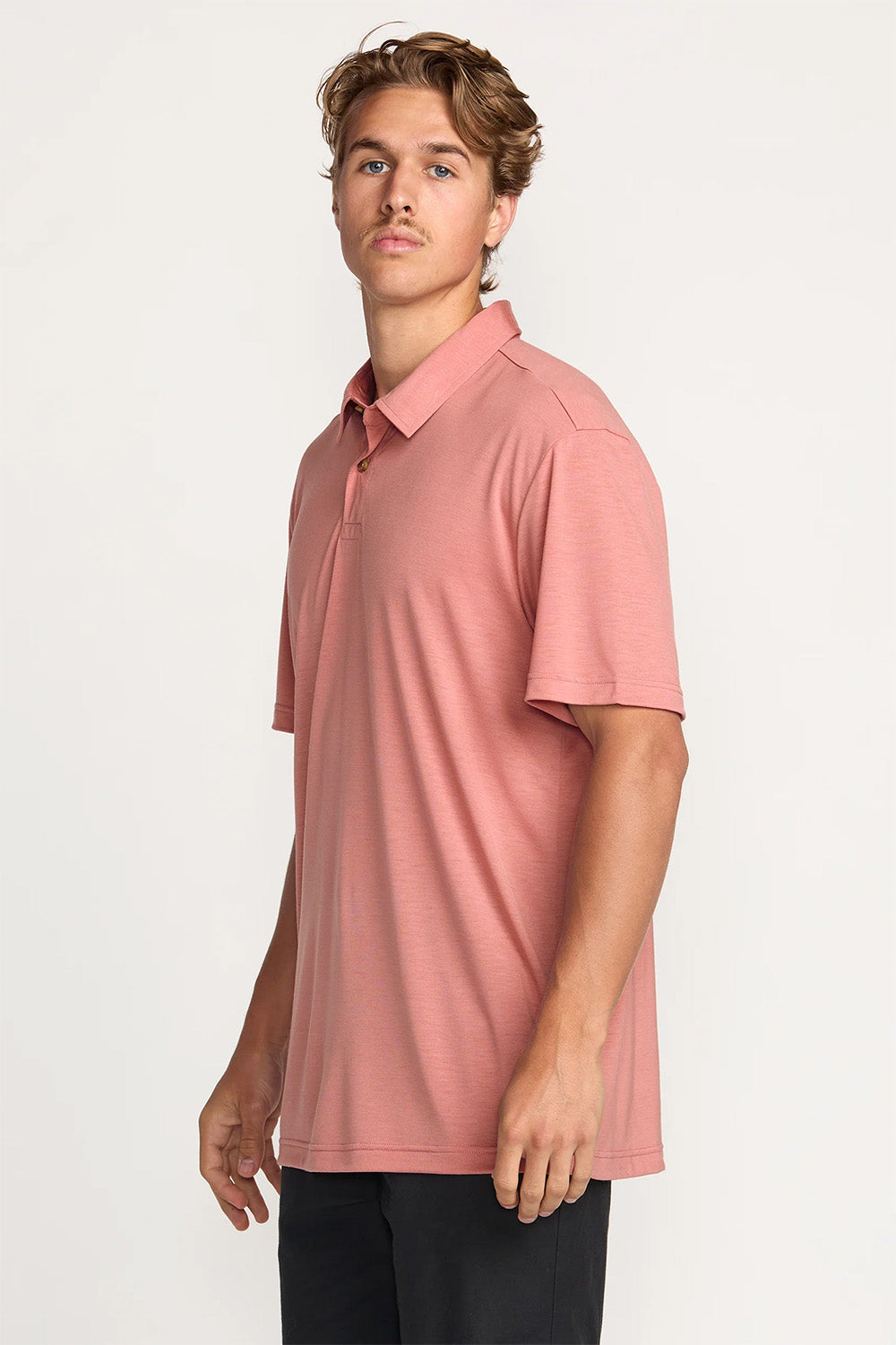Billabong - Eclipse SS Polo - Dust Red - Side