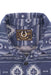 Freenote Cloth - Benson - Blue Southwest - Collar