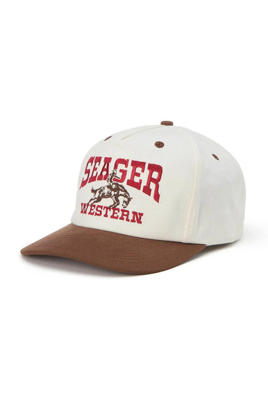 Seager - Rodeo Snapback - Cream/Brown - Profile
