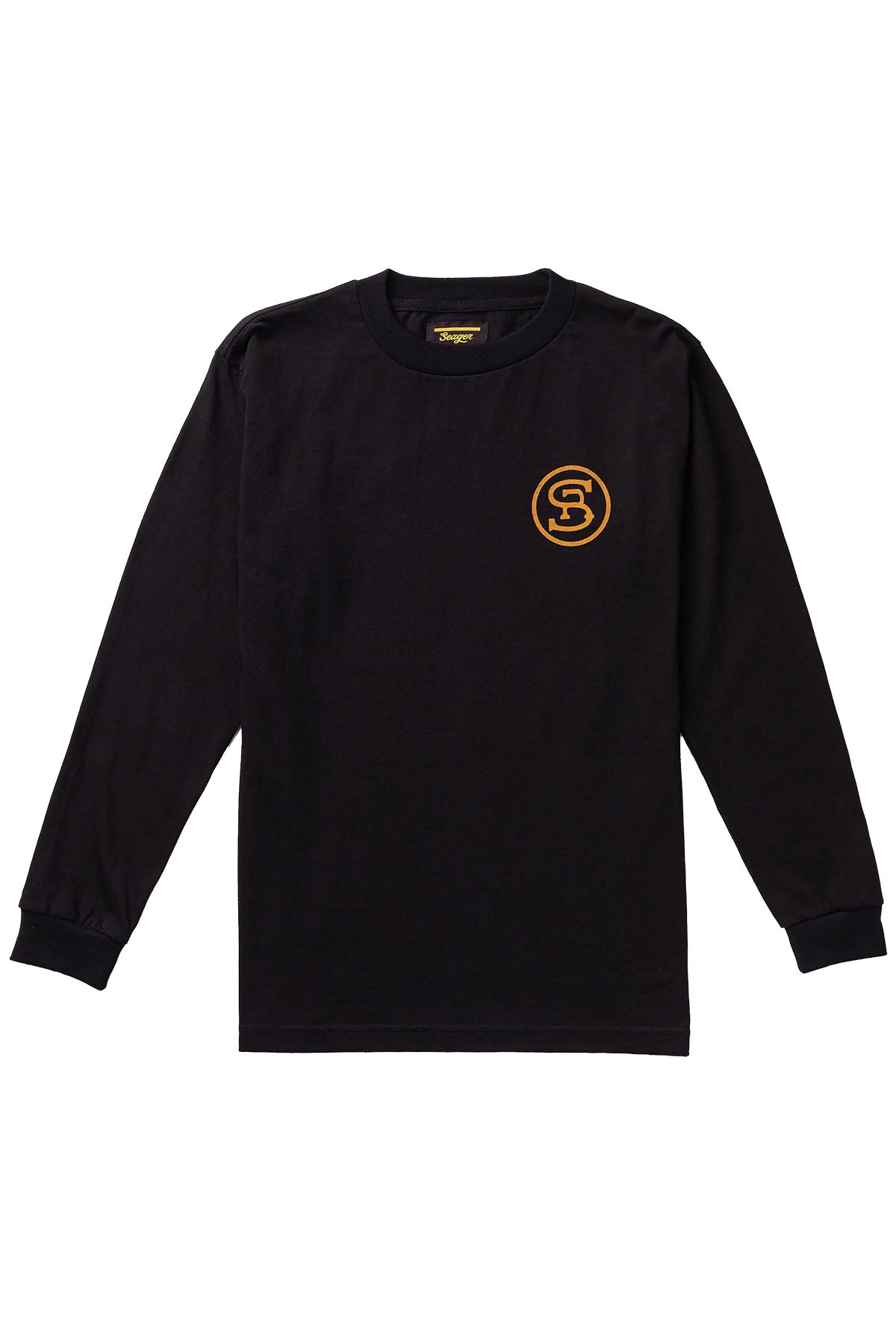 Seager - Ride for the Brand LS Tee - Black - Front