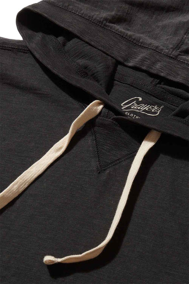 Grayers - Hewitt GD Hoodie - Washed Black - Collar