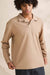 Rhythm Kapu Rugby Polo in Incense — Front Detail view