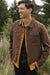 Bridge & Burn - Burl Trucker Jacket - Walnut - Profile
