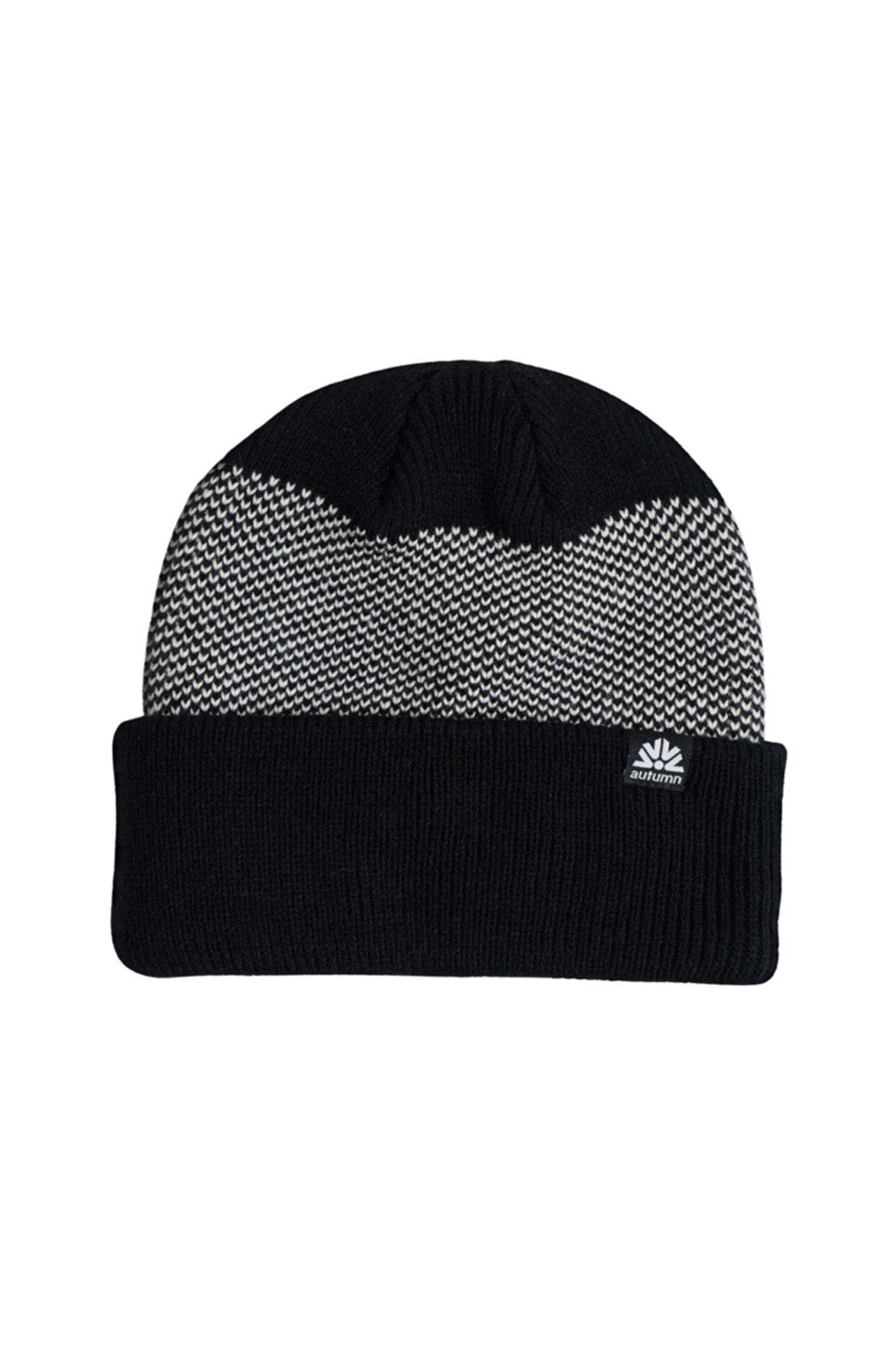 Autumn - Birdseye Beanie - Black - Front