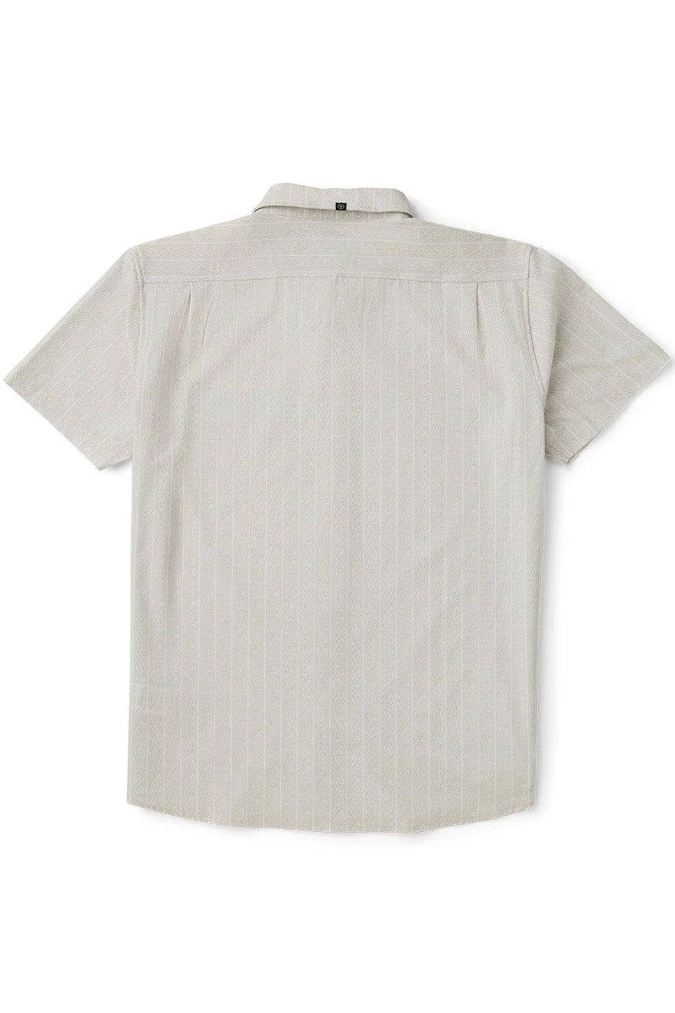 Vissla Anchor Point Eco Shirt in Sand — Back flatlay view