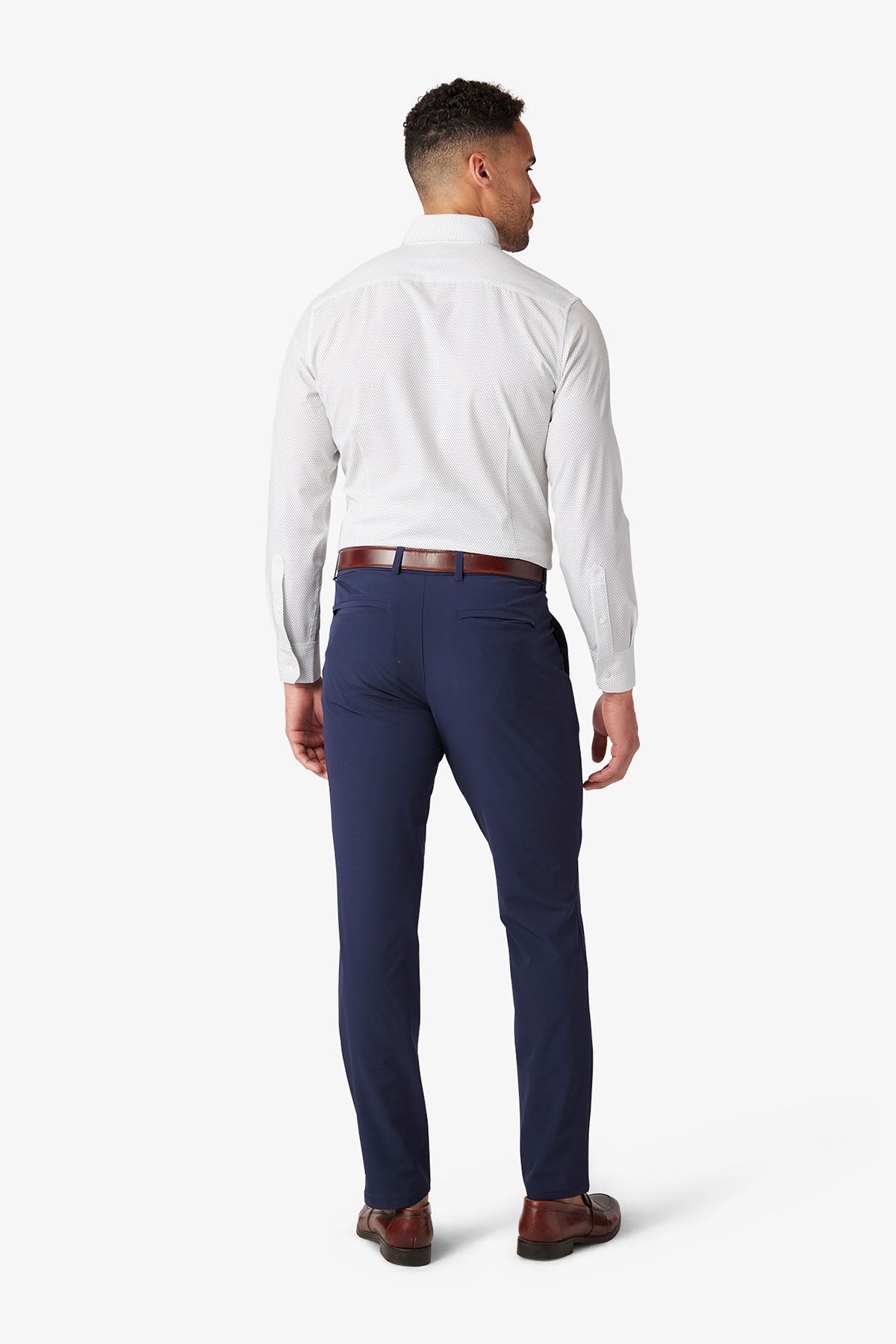 Mizzen + Main - Leeward LS - Sage Dot - Back