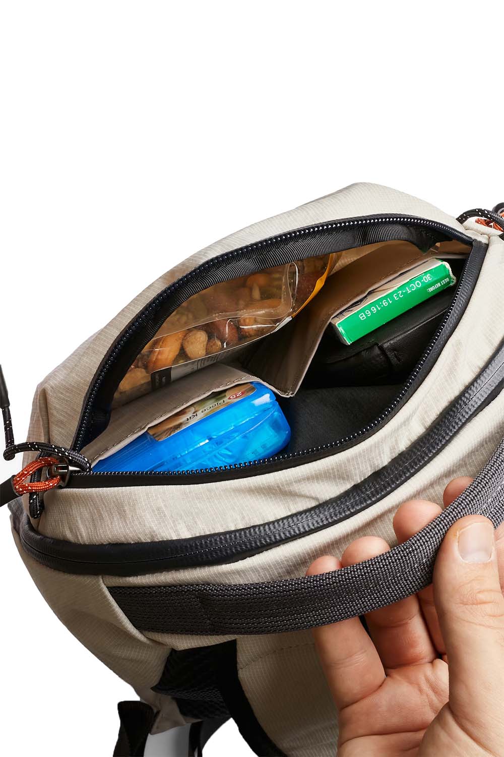 bellroy lite ready pack ash top pocket