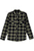 O'Neill - Glacier Plaid Superfleece - Dark Olive - Flatlay