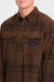 Billabong Bad Dog Flannel in Carafe — Detail-Pocket view