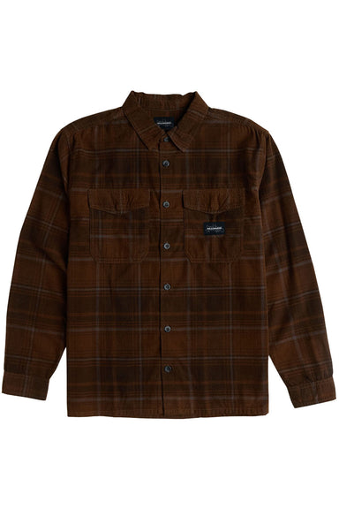 Billabong Bad Dog Flannel in Carafe — Flatlay view