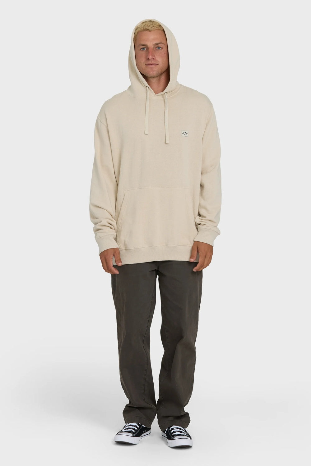 billabong all day po hoodie oatmeal