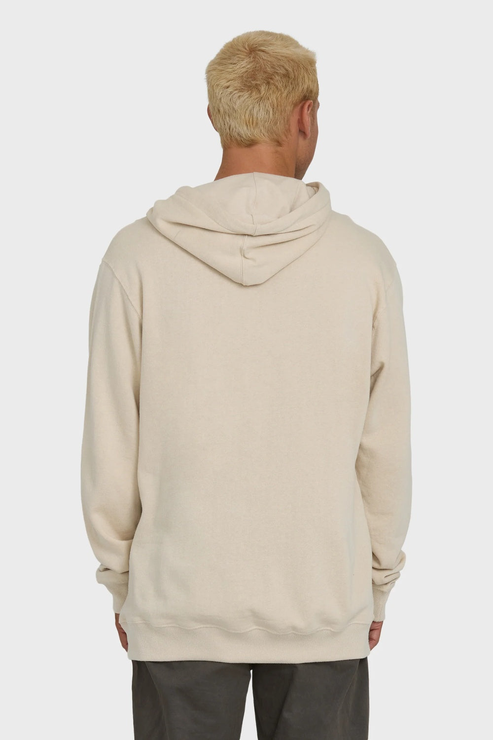 billabong all day po hoodie oatmeal back