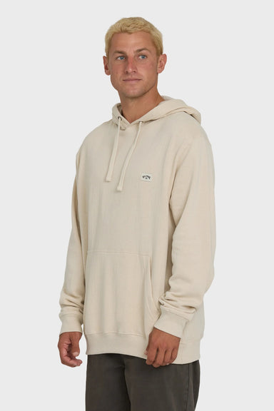 billabong all day po hoodie oatmeal side