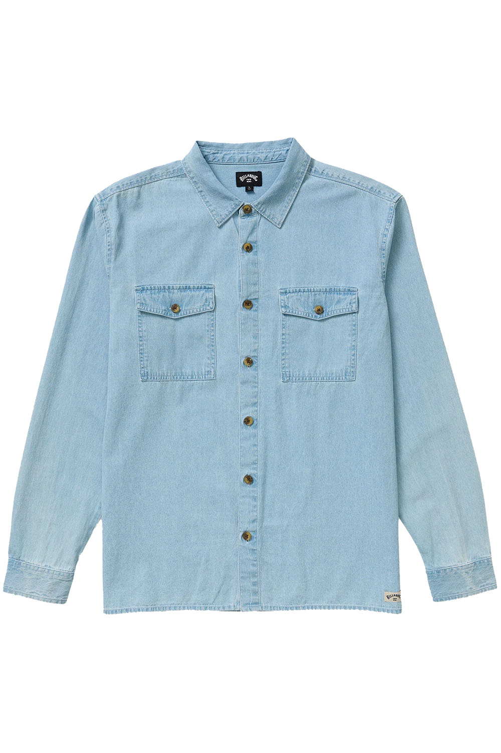 Billabong - Bong Days LS - Cloud Blue - Flatlay