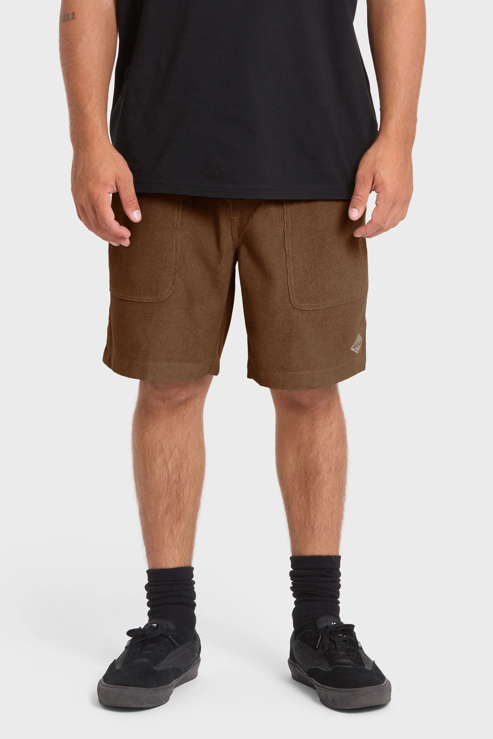 billabong de la cruz cord sepia front