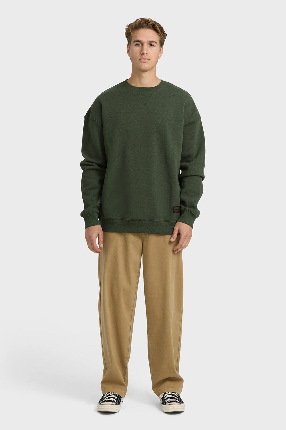 billabong fort garage crew olive