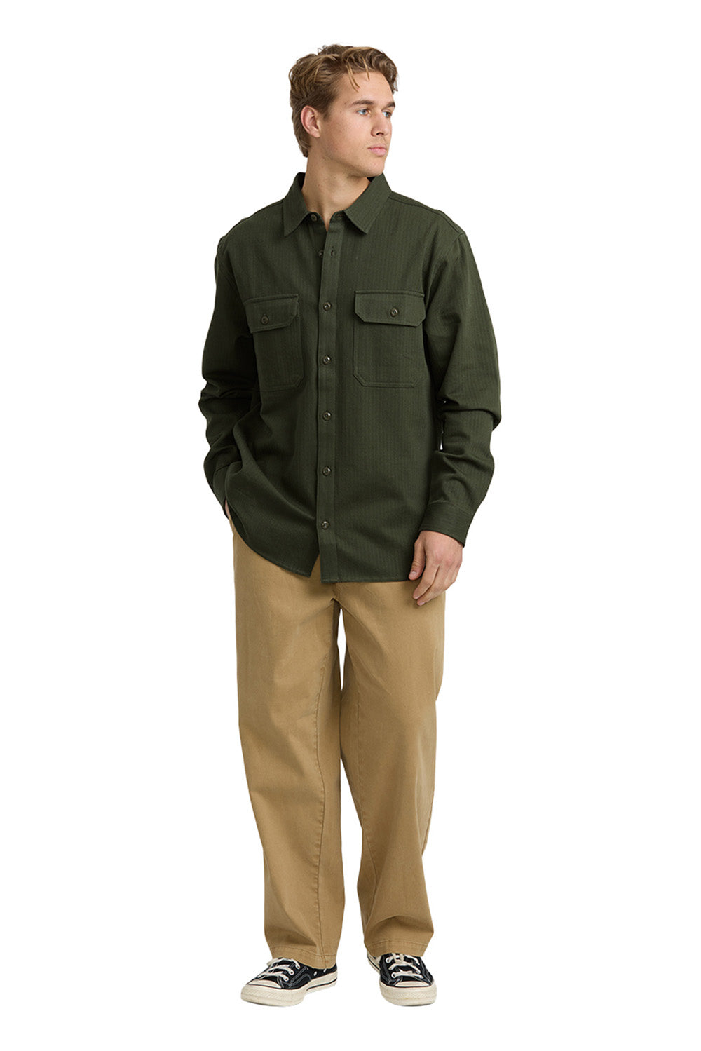 Billabong - Fort Garage LS - Olive