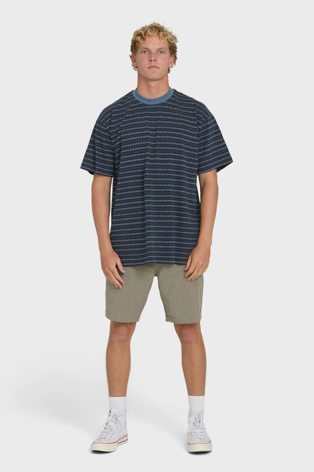 billabong garage sandon tee true navy 