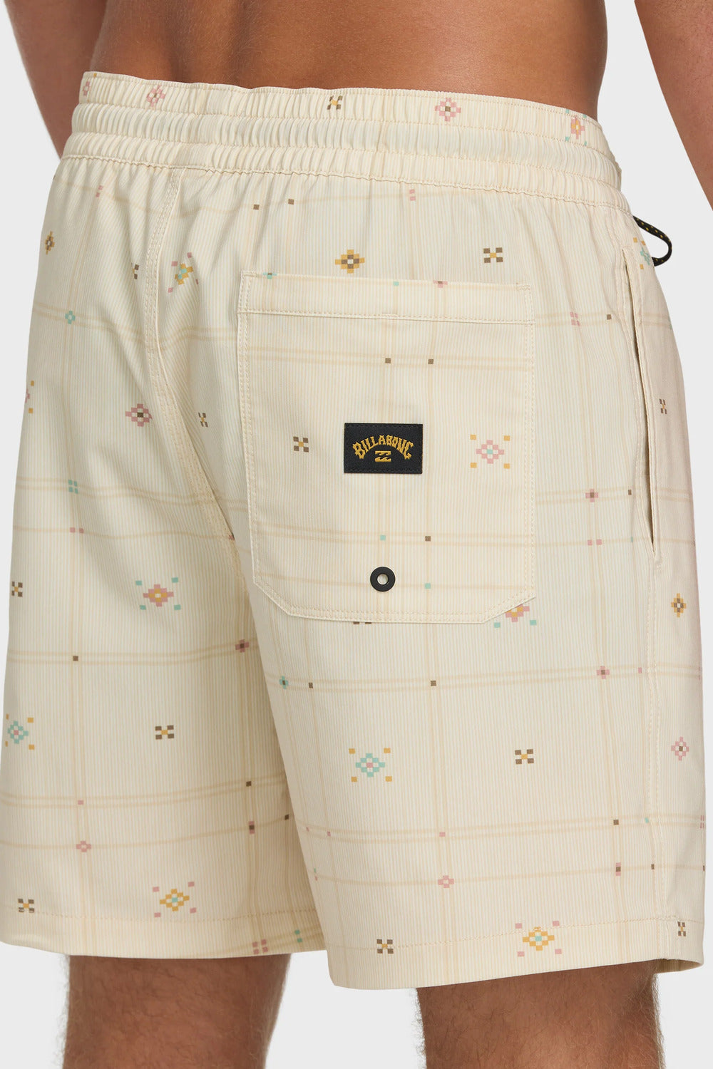 billabong good times layback oatmeal detail