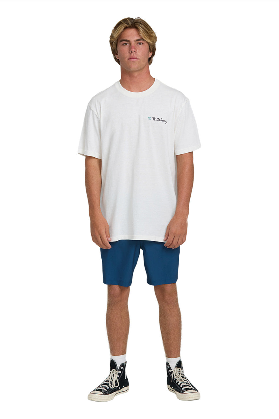billabong making tracks premium ss off white