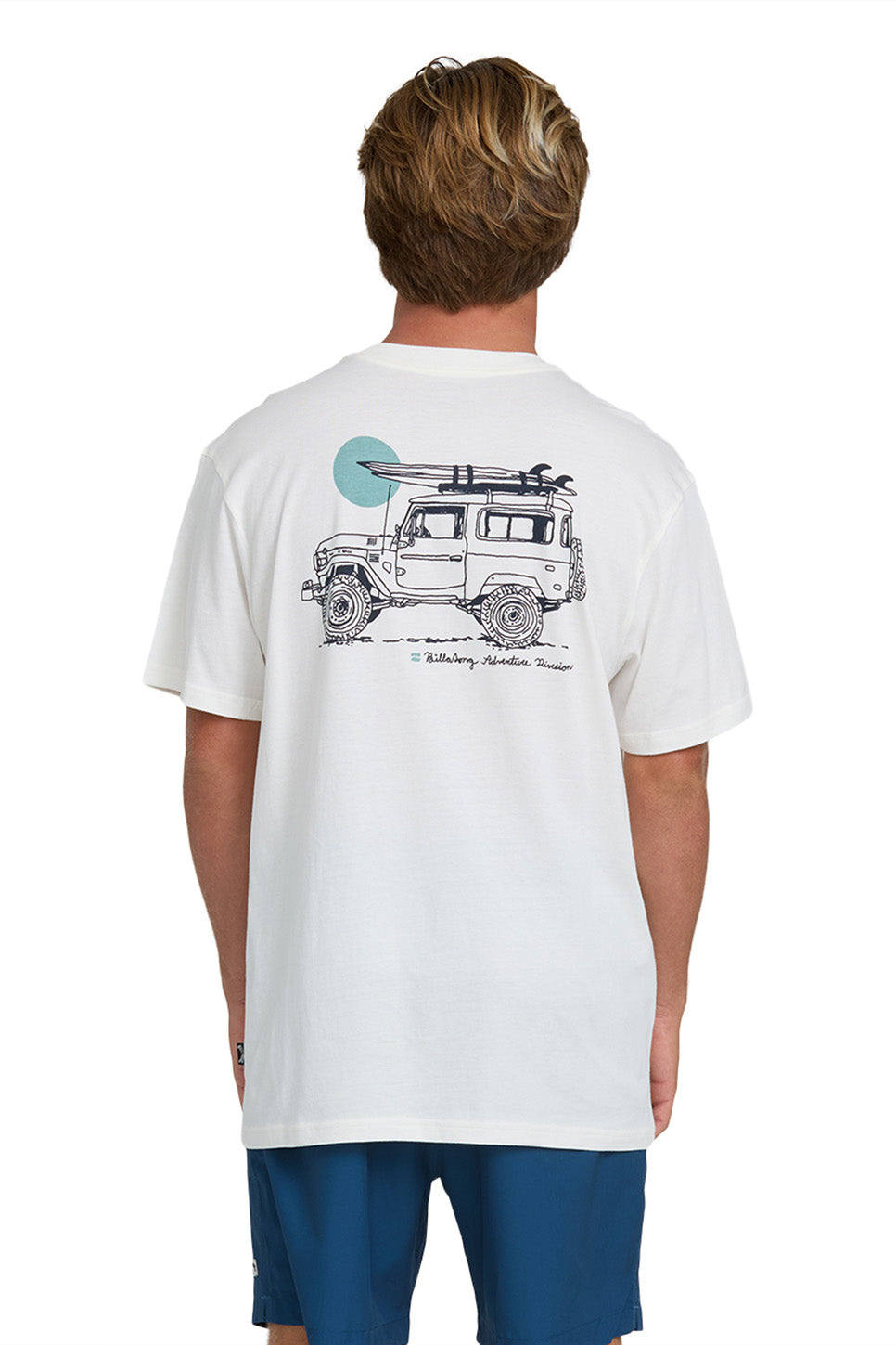 billabong making tracks premium ss off white back
