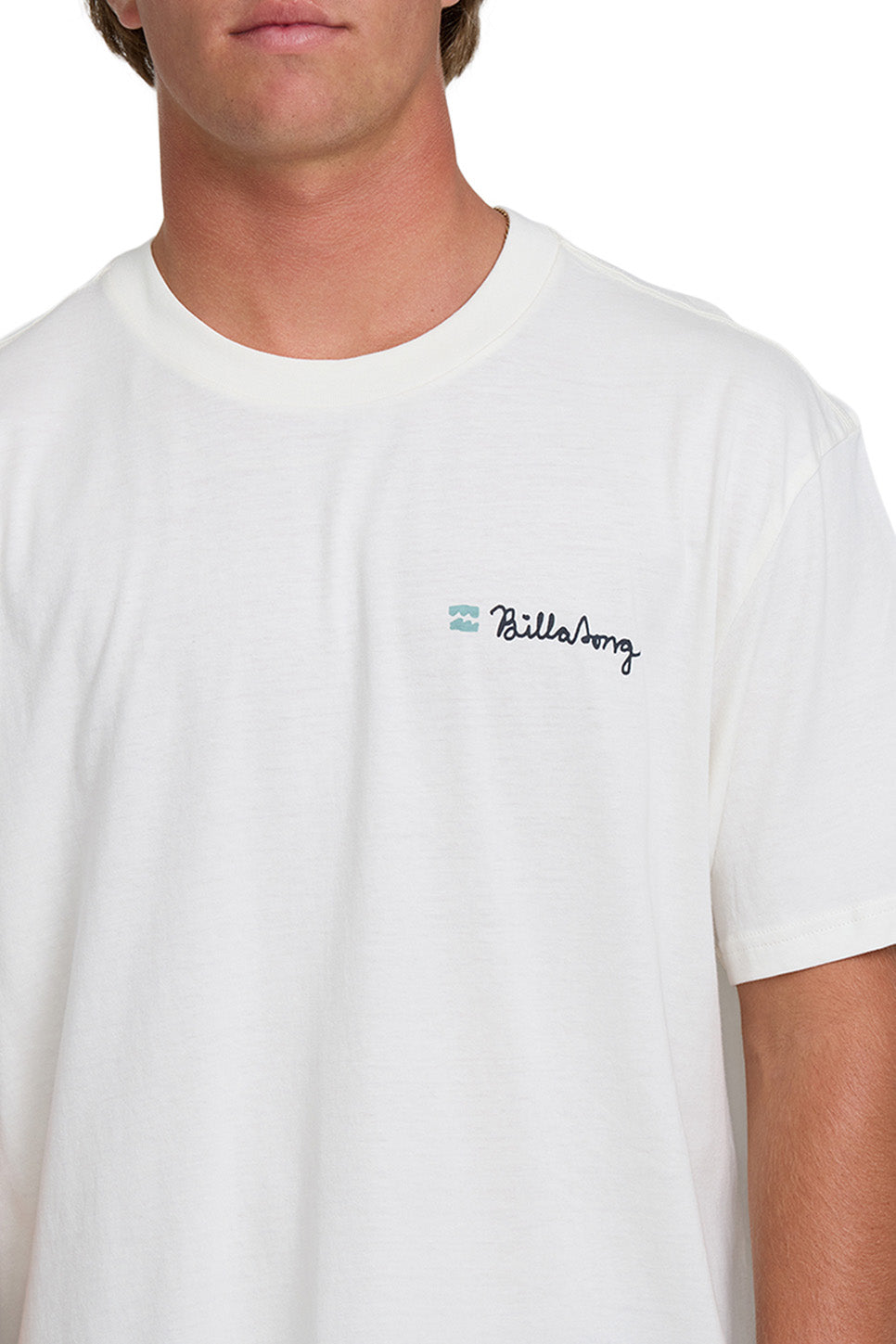 billabong making tracks premium ss off white detail