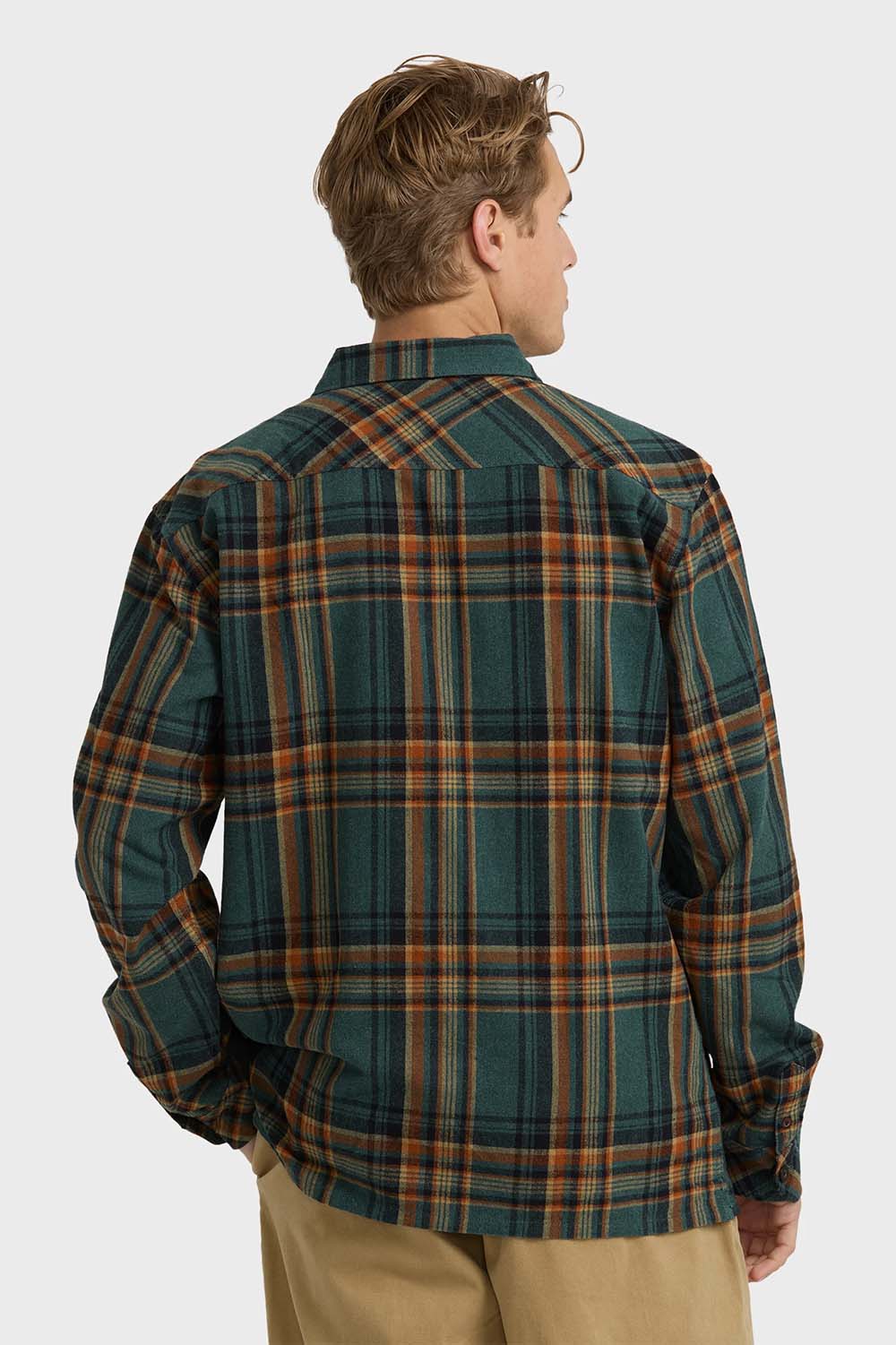 Billabong - Offshore Flannel - Forest - Back