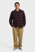 billabong offshore jacquard flannel wine multi