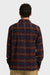 billabong offshore jacquard flannel wine multi back