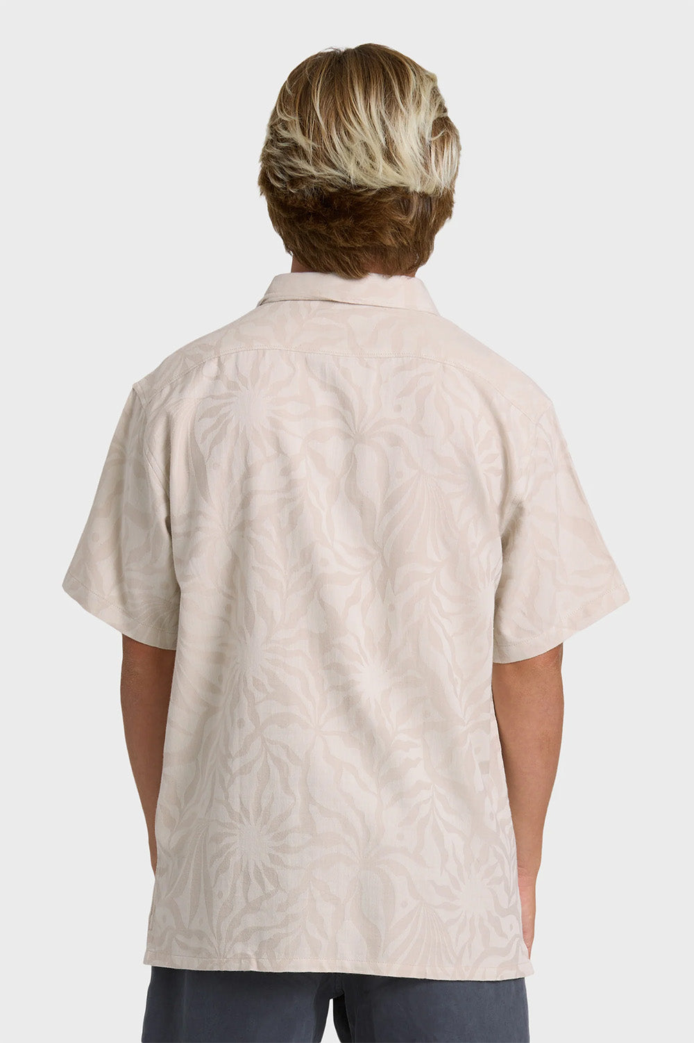 billabong sundays jacquard ss ash back