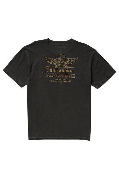 Billabong - Wingspan Garage SS - Washed Black - Flatlay