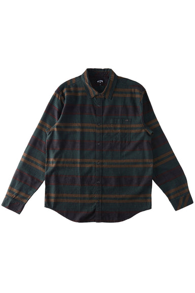 Billabong - Coastline LS Flannel - Jungle - Flatlay