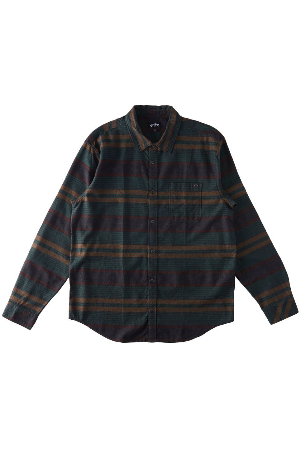 Billabong - Coastline LS Flannel - Jungle - Flatlay