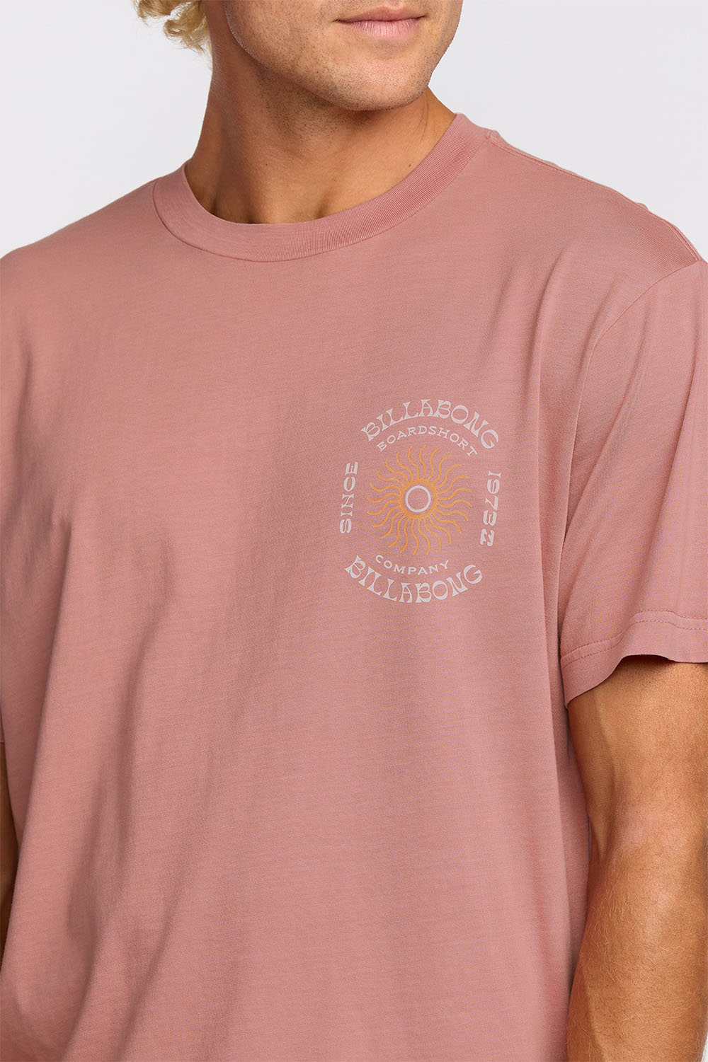 Billabong SUNRISE PREMIUM WW SS Dusty Rose Detail